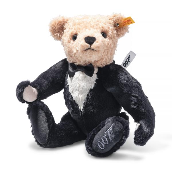 James Bond Plush jointed Steiff Teddy Bear