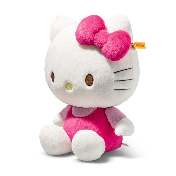 Steiff Hello Kitty Large Pink Soft & Cuddly Friends Children's Plush Toy