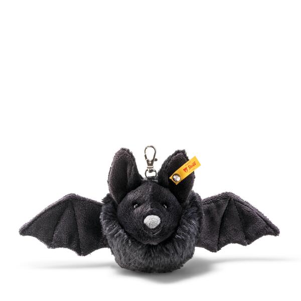 Steiff Halloween Pendant Boris 2026 Black Bat Plush Key / Bag Charm