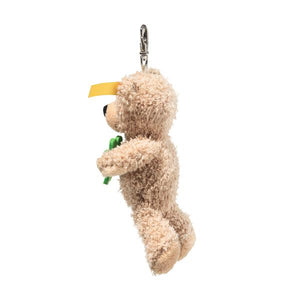 Fynn Beige Keyring Bag Good Luck Teddy Bear Miniature Charm