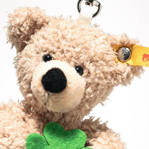 Fynn Beige Keyring Bag Good Luck Teddy Bear Miniature Charm