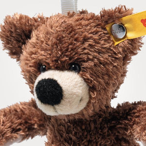 Fynn Dark Brown 12cm Steiff Plush Miniature Teddy Bear Key Ring