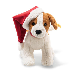 Christmas Snuffy Dog Steiff 27cm Soft & Cuddly Children's Toy Puppy