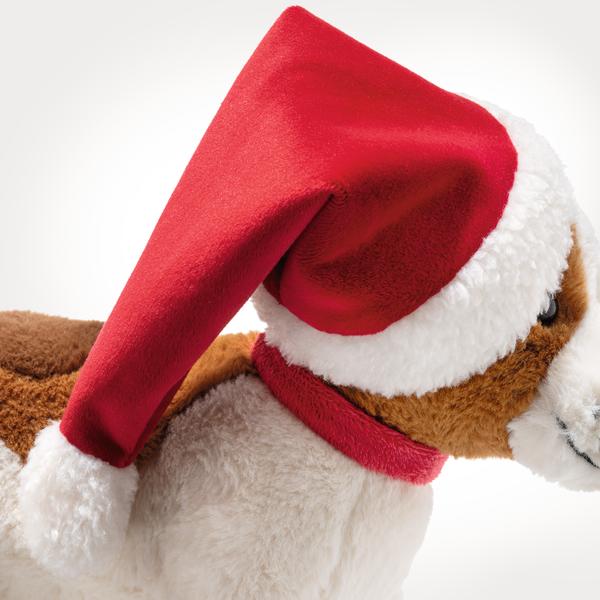 Christmas Snuffy Dog Steiff 27cm Soft & Cuddly Children's Toy Puppy