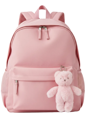 Mini Pink 20cm Teddy Bear Alimrose Bag Charm