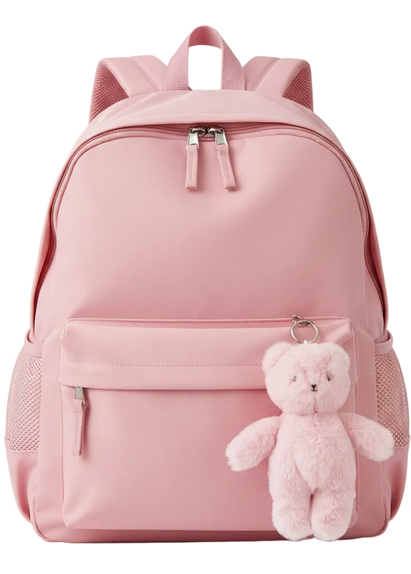 Mini Pink 20cm Teddy Bear Alimrose Bag Charm