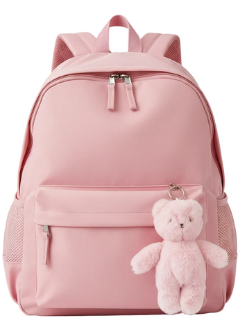 Mini Pink 20cm Teddy Bear Alimrose Bag Charm