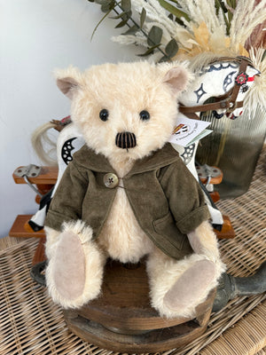 Cederic Fully Jointed Mohair Handmade 33cm Collectable Teddy Bear