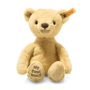 My First Steiff Gold Small 26cm Plush Baby Teddy Bear