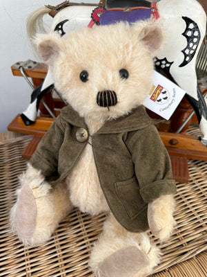 Cederic Fully Jointed Mohair Handmade 33cm Collectable Teddy Bear