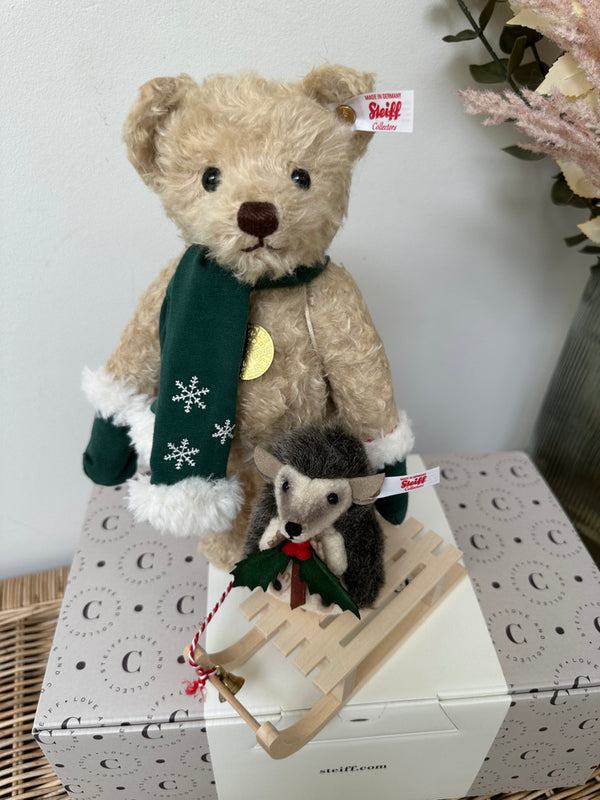 Teddys for tomorrow Teddy Bear with Hedgehog No 264