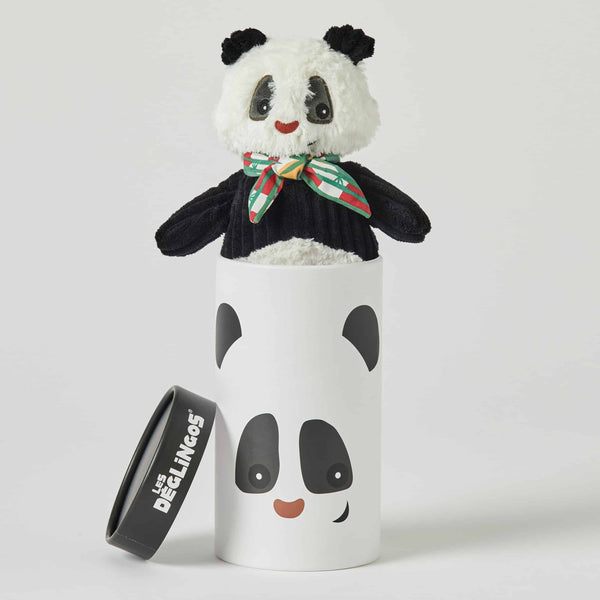Rototos the Panda in a Box Plush Children's Newborn Baby Toy Panda Bear