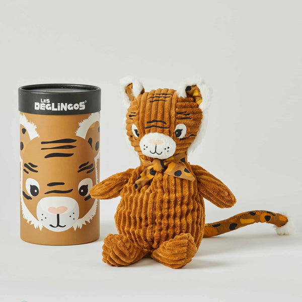 Speculos the Tiger in a Box Plush Children's Newborn Baby Toy
