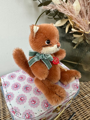 Daphne Hermann Teddy Original Limited Edition Miniature Collectable Mohair Kitten Cat No 74