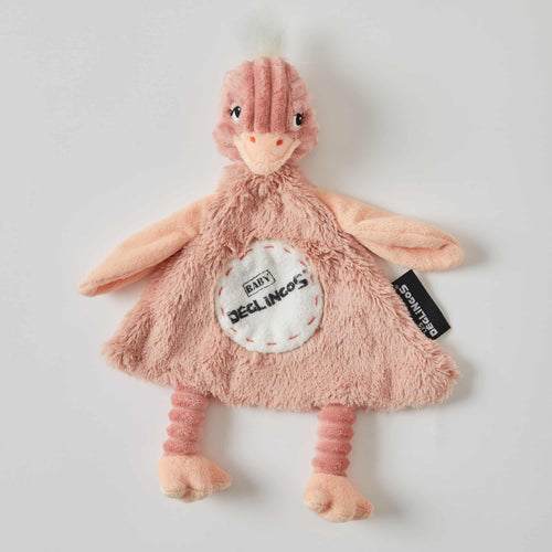 Baby Newborn Soother Comforter Toy Ostrich, Tiger, Hippo or Lion