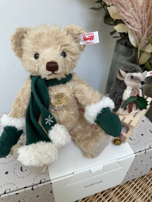 Teddys for Tomorrow Steiff Teddy Bear with Hedgehog Pair No 243