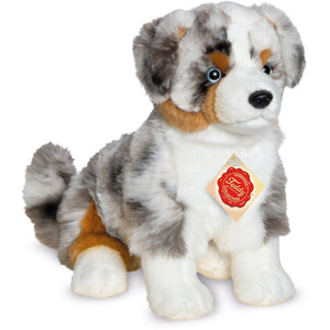 Australian Shepherd 30cm Hermann Plush Sitting Puppy Dog