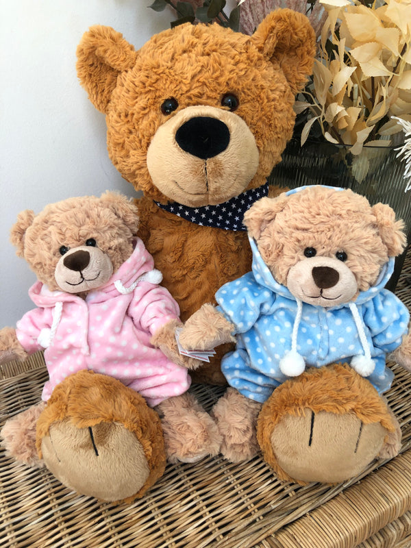 Teddy Hermann Blue Pyjama 30 cm Super Soft Plush Teddy Bear