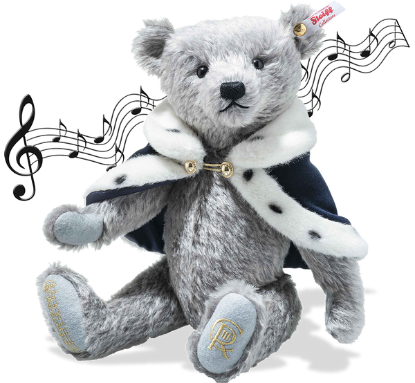 Steiff King Charles III Royal Collection Musical Teddy Bear No 1710