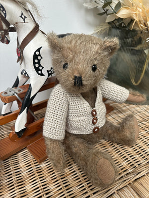 Mr Bear 38cm Mohair Handmade Collectable Teddy Bear