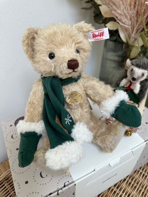 Teddys for Tomorrow Steiff Teddy Bear with Hedgehog Pair No 243