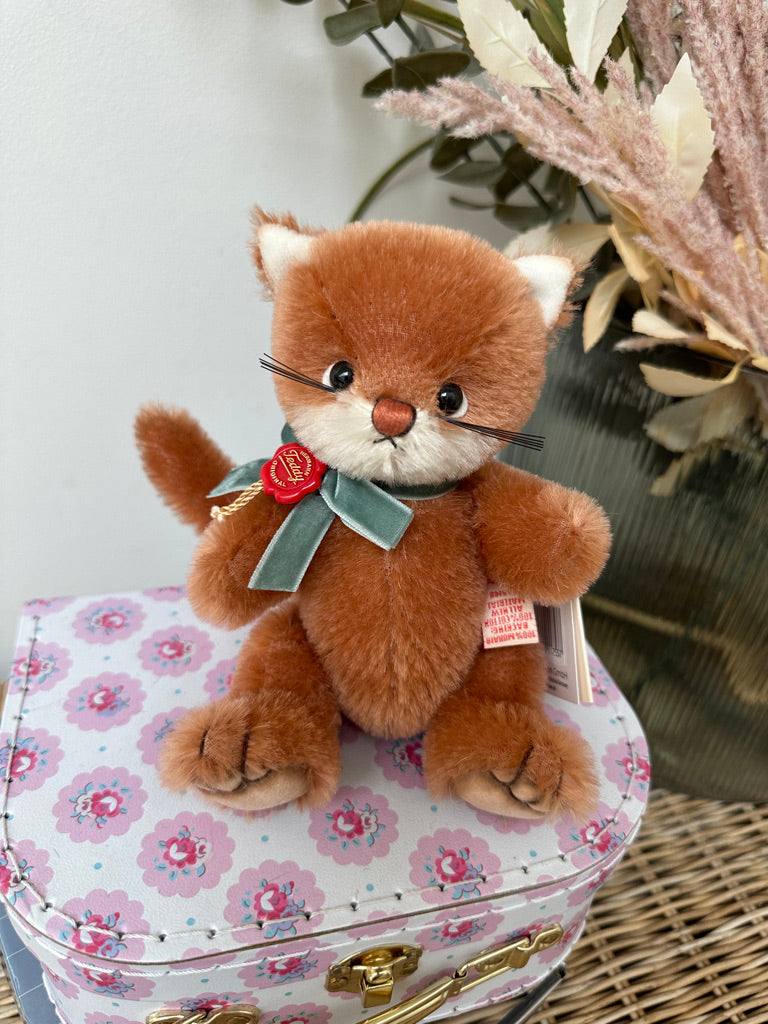 Daphne Hermann Teddy Original  Limited Edition Miniature Collectable Mohair Kitten Cat No 81