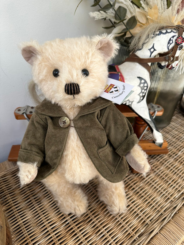Cederic Fully Jointed Mohair Handmade 33cm Collectable Teddy Bear