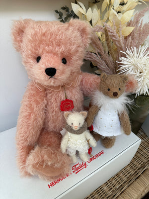 Michelle 14cm Teddy Hermann Original Limited Edition Miniature Mohair Kitten No 59