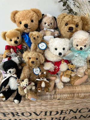 Merrythought Oceana Limited Edition Punkie Teddy Bear No 4 of 75 pieces Worldwide.