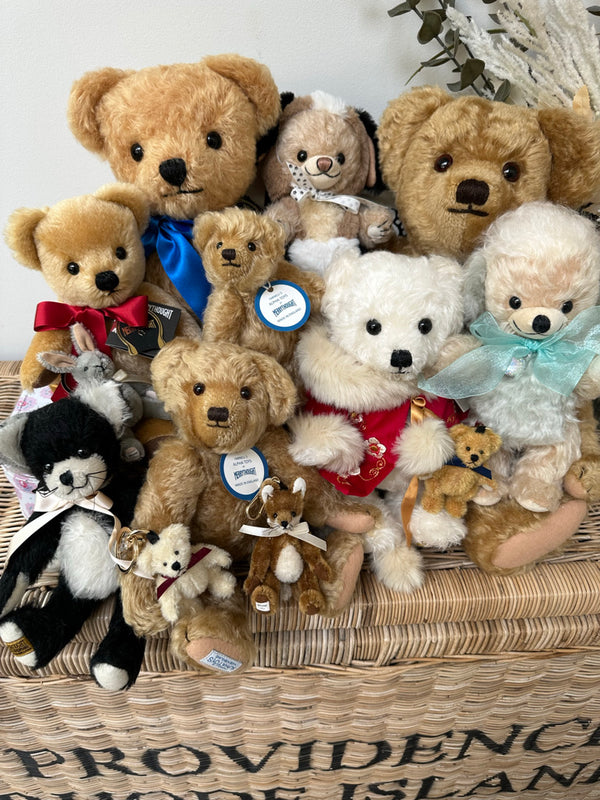 Merrythought Oceana Limited Edition Punkie Teddy Bear No 4 of 75 pieces Worldwide.
