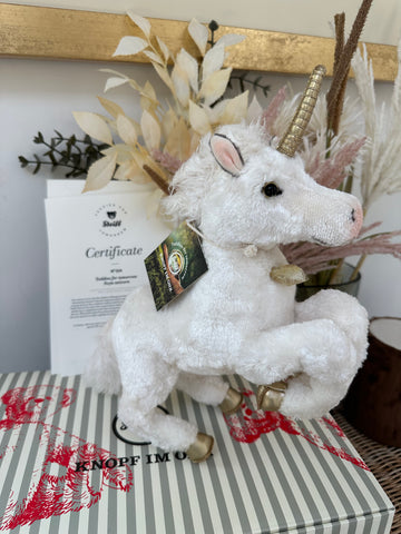 Soya Steiff White Limited Edition Teddies for Tomorrow Unicorn No 324