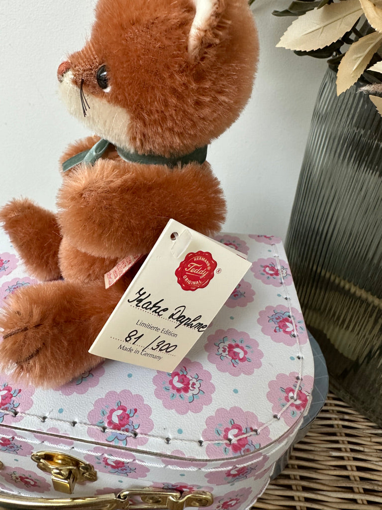 Daphne Hermann Teddy Original  Limited Edition Miniature Collectable Mohair Kitten Cat No 81