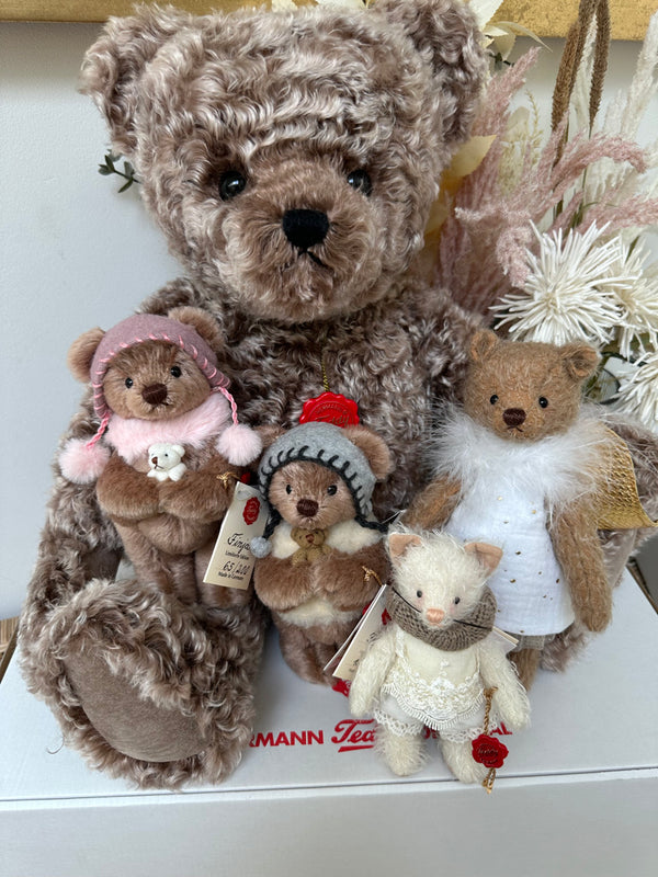 Michelle 14cm Teddy Hermann Original Limited Edition Miniature Mohair Kitten No 59