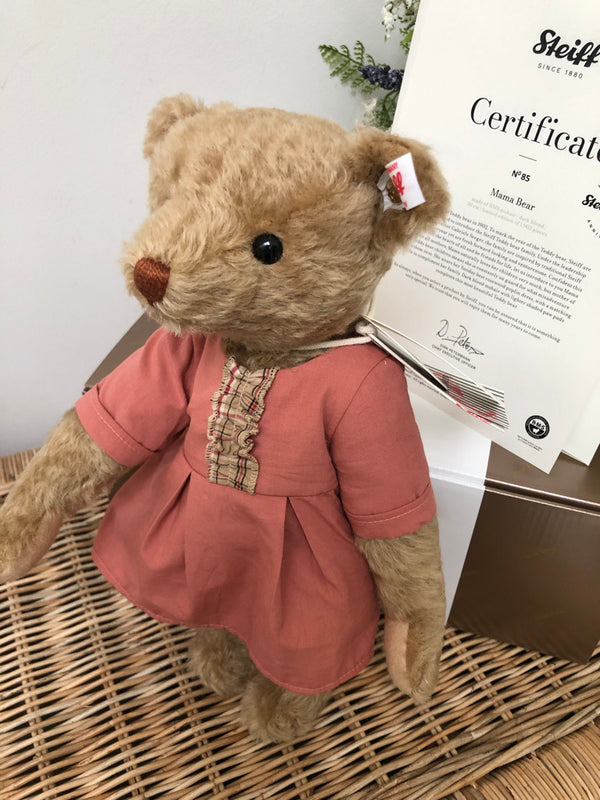 Mama Teddy Bear 30cm Mohair Steiff Bear Family Collection No 85