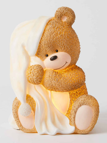 Bedtime Bear Sculptured Teddy Bear Light