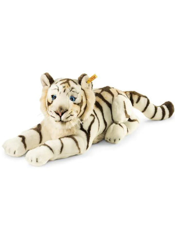 Bharat the White Tiger 43cm Steiff Plush Lying Collectable Toy