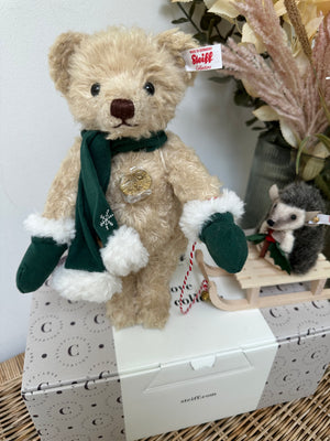 Teddys for Tomorrow Steiff Teddy Bear with Hedgehog Pair No 243