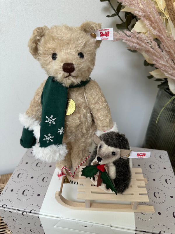 Teddys for tomorrow Teddy Bear with Hedgehog No 264