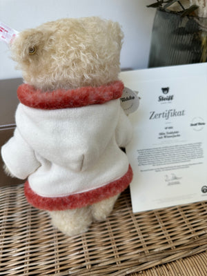 Mila Limited Edition Steiff Collectable Teddy Bear with Winter Jacket No 492