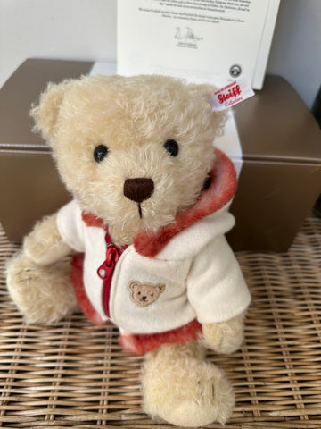 Mila Limited Edition Steiff Collectable Teddy Bear with Winter Jacket No 492