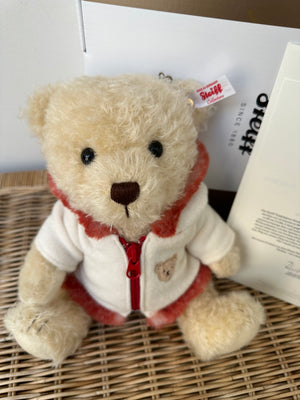 Mila Limited Edition Steiff Collectable Teddy Bear with Winter Jacket No 492