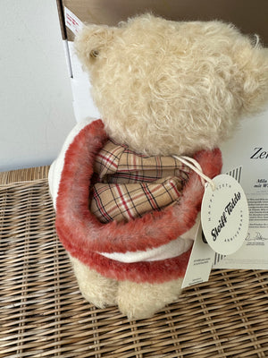 Mila Limited Edition Steiff Collectable Teddy Bear with Winter Jacket No 492