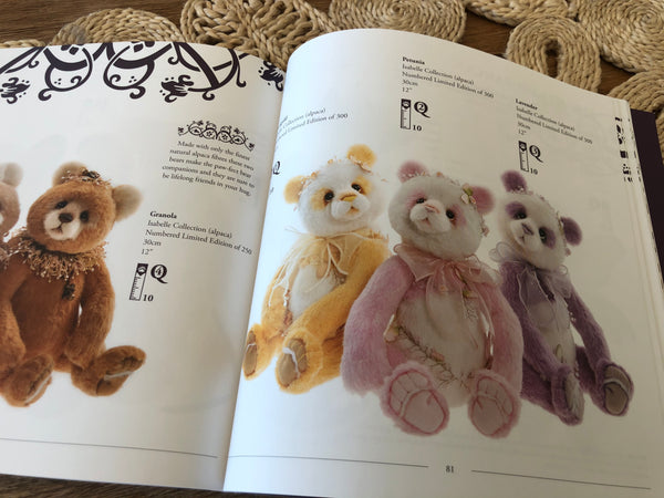 Keeper of Secrets 2021 Charlie Bears Collectors Catalogue