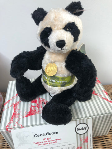 Evander Panda 2022 Steiff Teddies for Tomorrow Limited Edition No 120