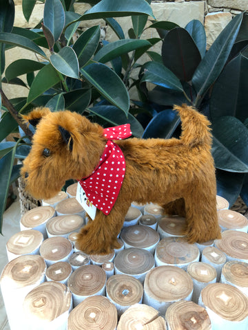 Rusty Handmade Mohair Collectable Puppy Dog