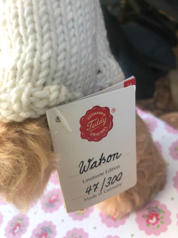 Watson Hermann Teddy Original Limited Edition Collectable Mohair Teddy Bear No 47