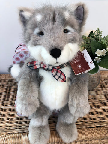 Timberwolf Charlie Bears Bearhouse Plush Grey Wolf Bear Temporarily Sold Out