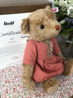 Bear Family Collection Mama Teddy Bear 30cm Mohair Steiff 2022 Teddy Bear No 102
