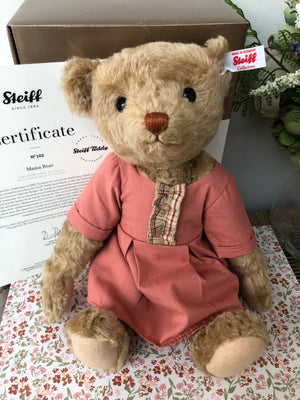 Bear Family Collection Mama Teddy Bear 30cm Mohair Steiff 2022 Teddy Bear No 102