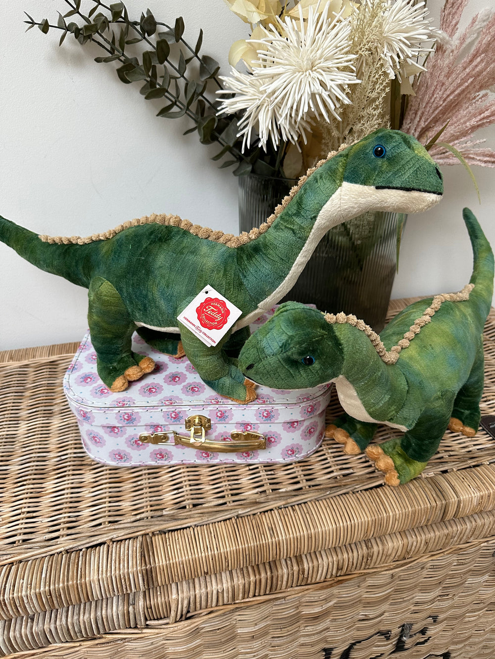 Brontosaurus 54cm Hermann Plush Dinosaur